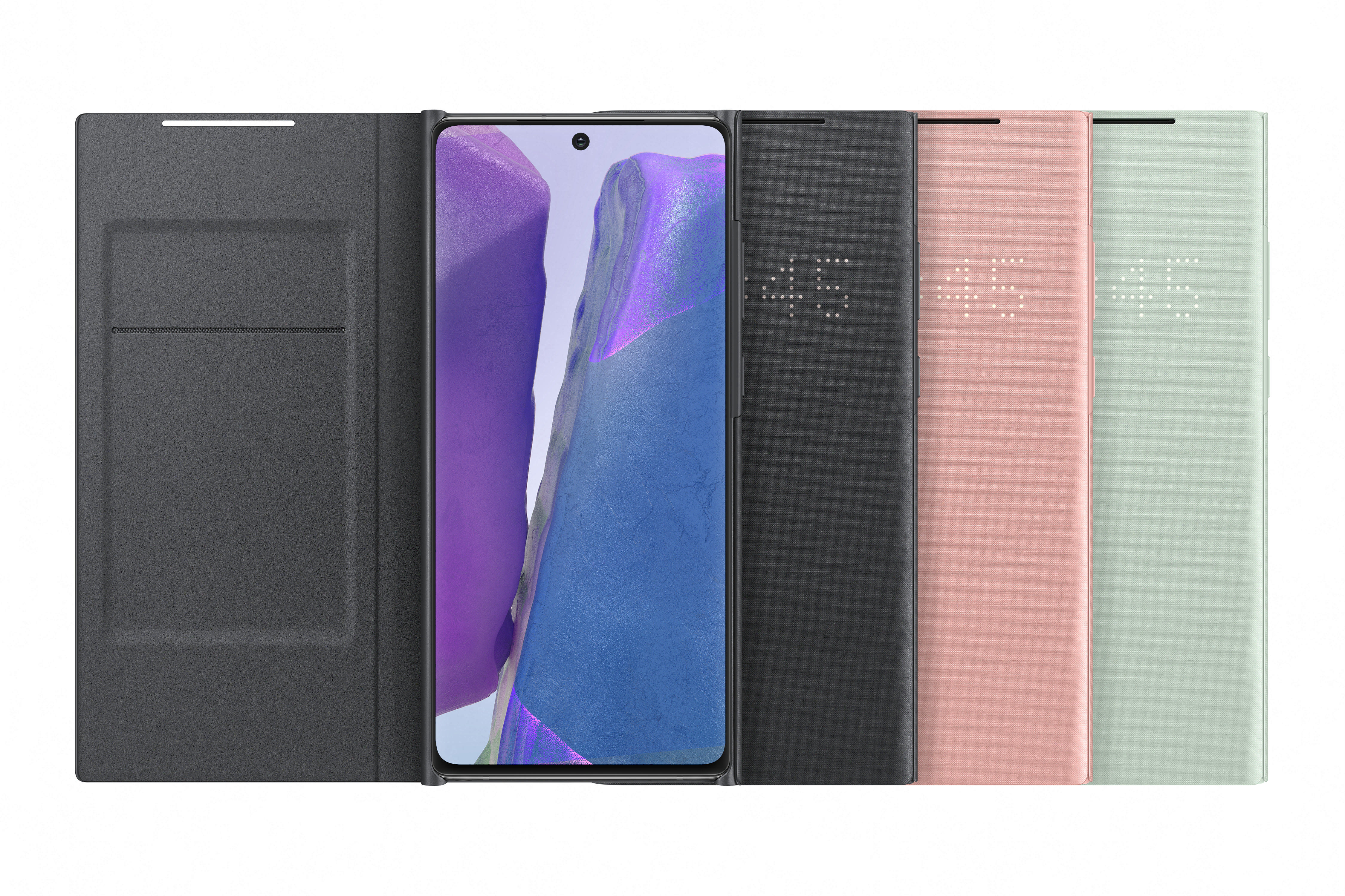 SAMSUNG EF-NN980, Bookcover, Samsung, Galaxy Note 20, Braun