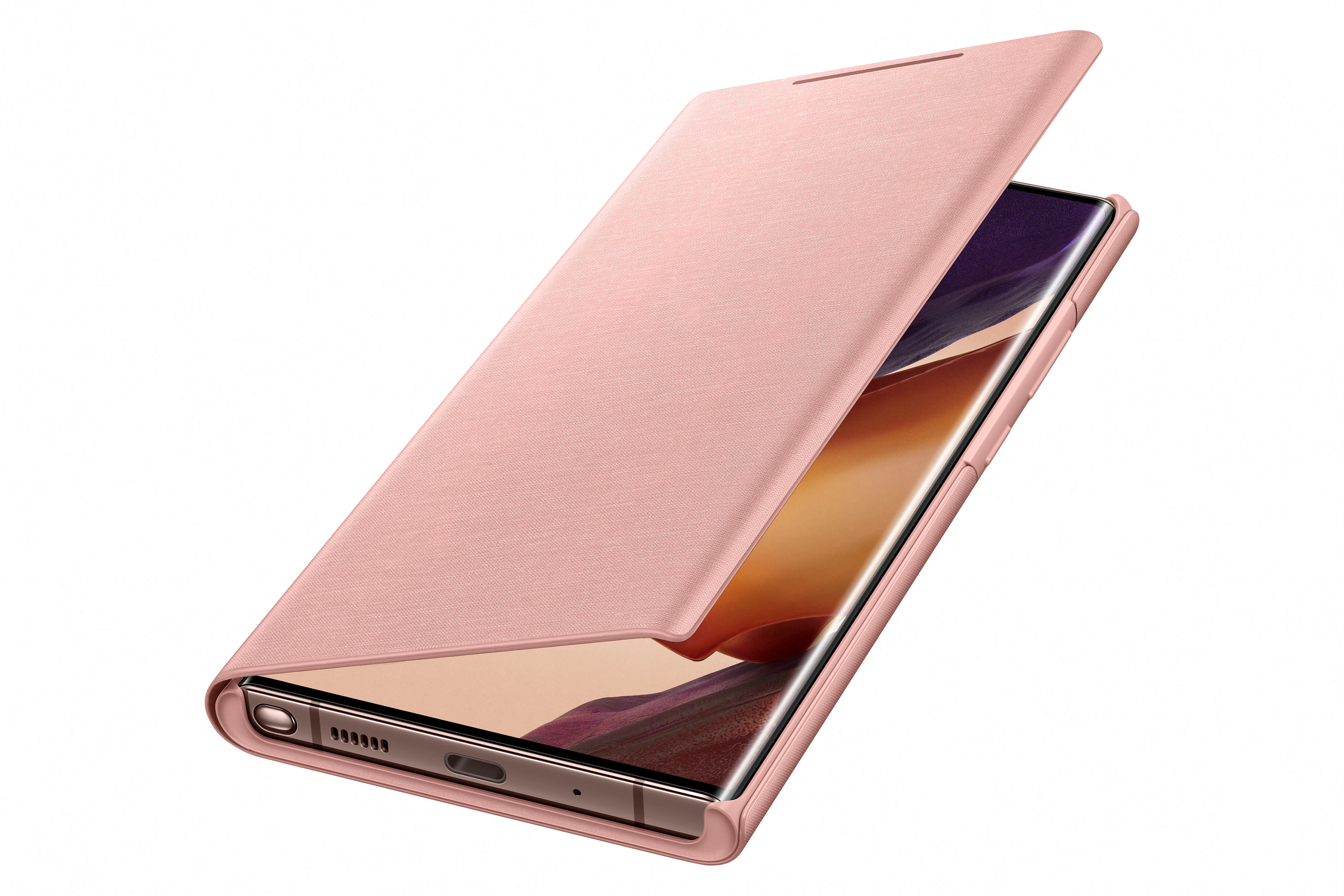 SAMSUNG EF-NN985, Bookcover, Samsung, Galaxy Note 20 Ultra 5G, Braun
