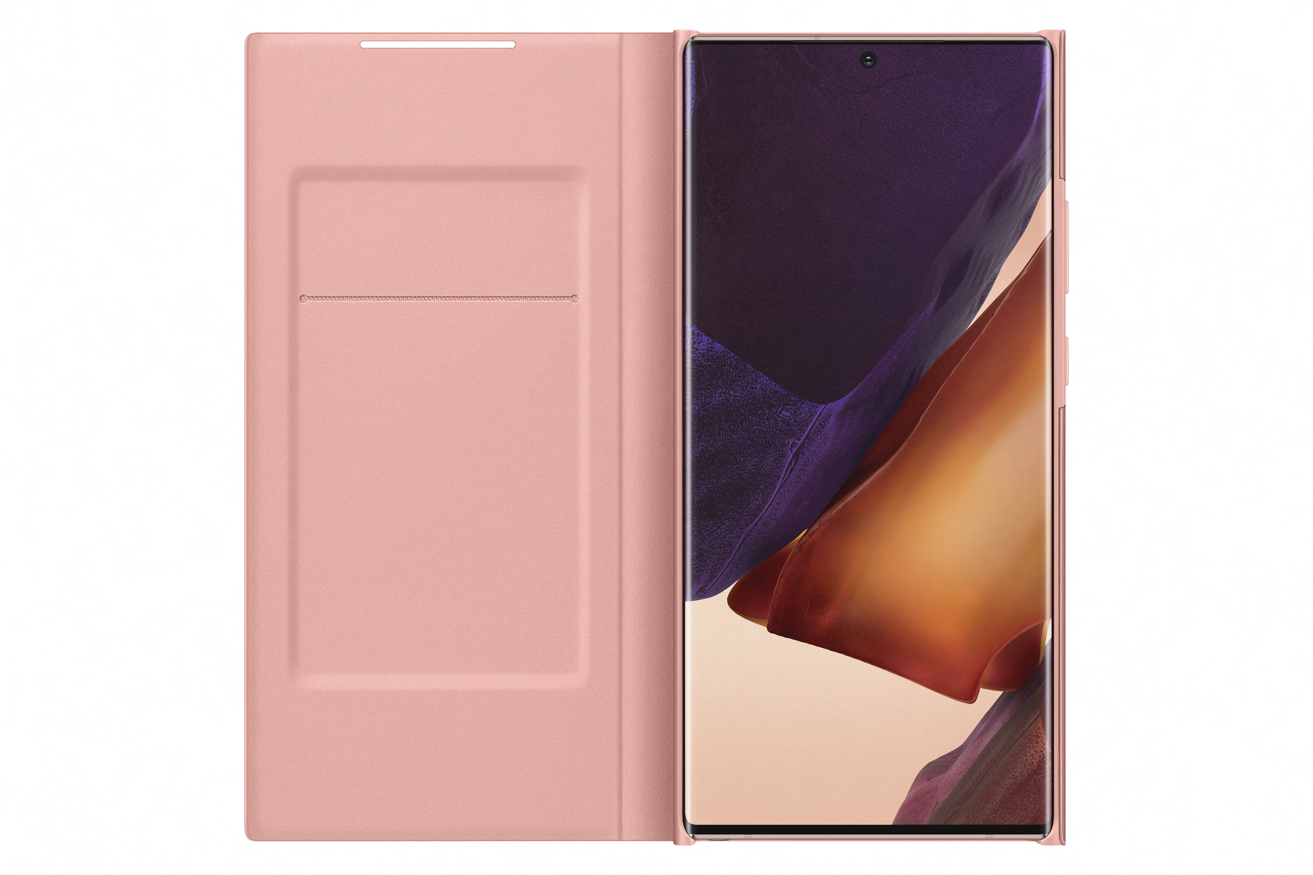 SAMSUNG EF-NN985, Bookcover, Samsung, Galaxy Note 20 Ultra 5G, Braun