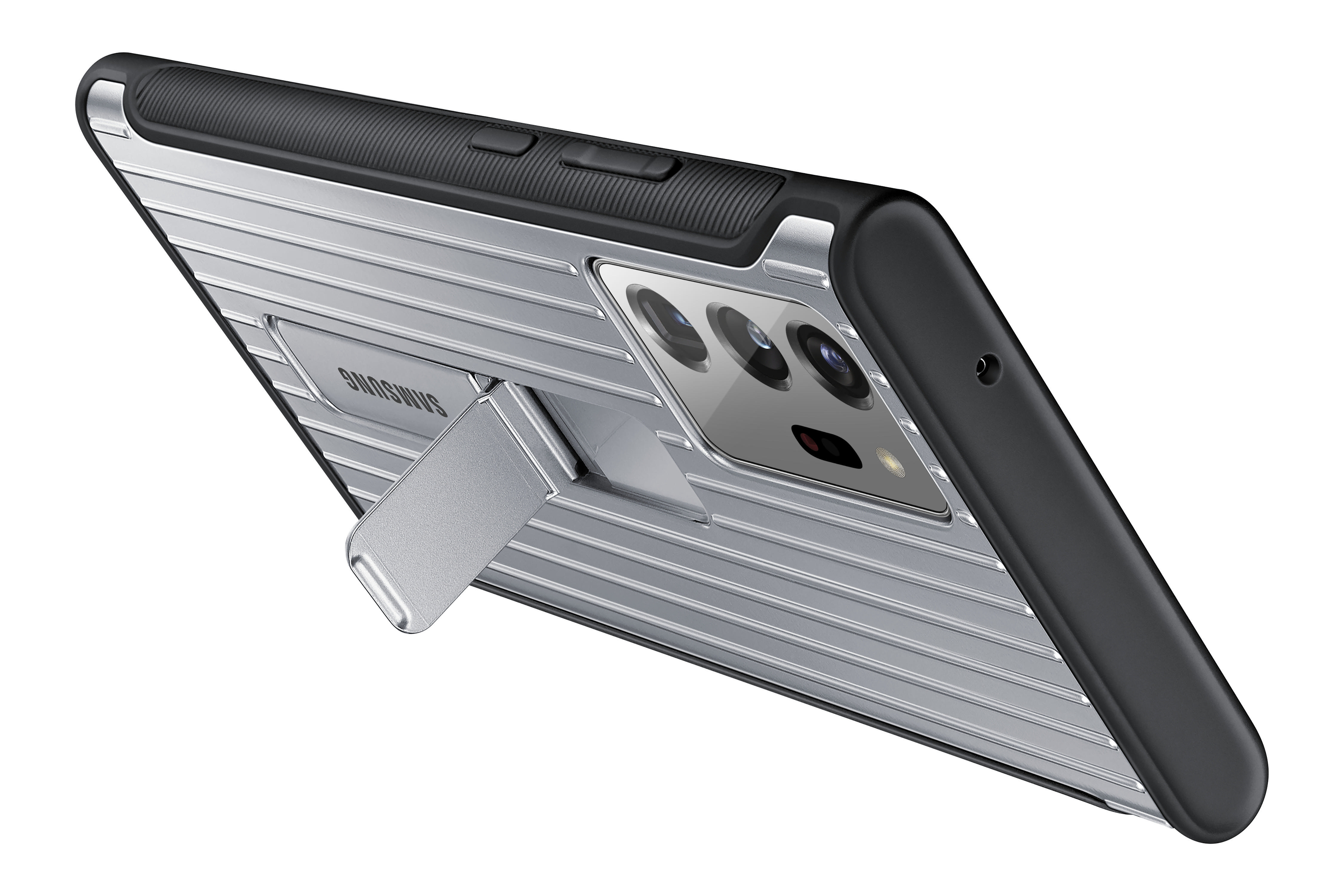 SAMSUNG EF-RN985, Backcover, Samsung, Galaxy Note 20 Ultra 5G, Silber/Schwarz