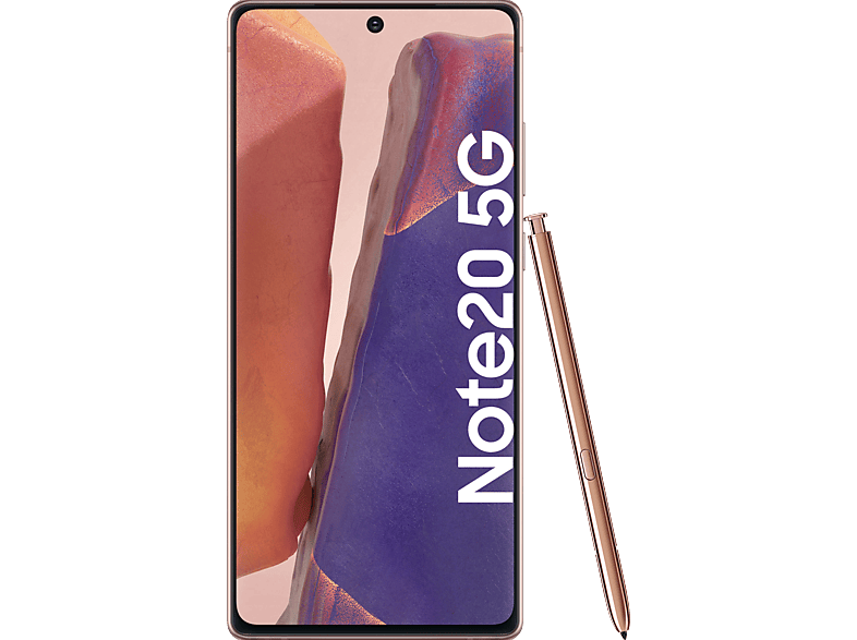 SIM Galaxy Bronze GB SAMSUNG 256 Note20 5G Dual Mystic