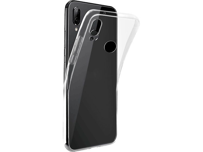 VIVANCO 61312 Super Slim, Huawei, Transparent Lite, P20 Backcover