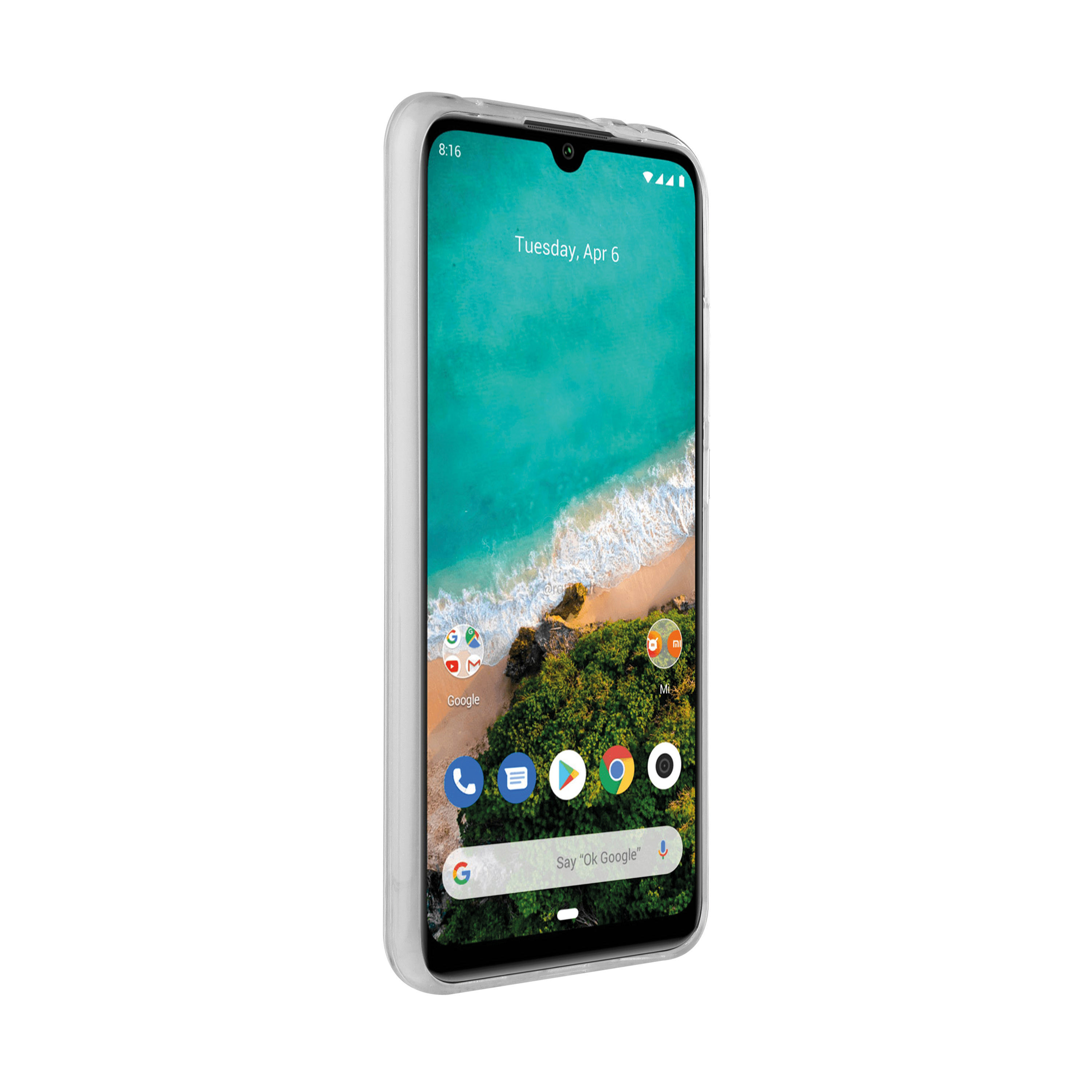 VIVANCO 61342 Super Slim, Backcover, Transparent Mi Xiaomi, A3