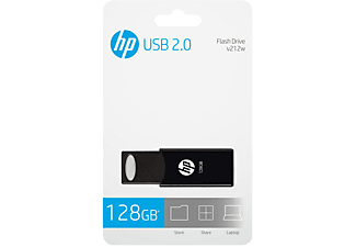 HP USB 2.0 v212w 128 GB Zwart