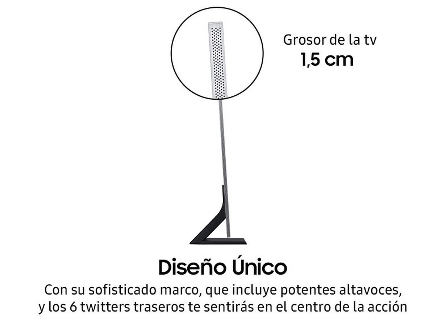 TV QLED 75" - Samsung QE75Q950TSTXXC, UHD 8K, 7680 x 4320 píxeles, 4 HDMI, 3 USB 2.0, Negro