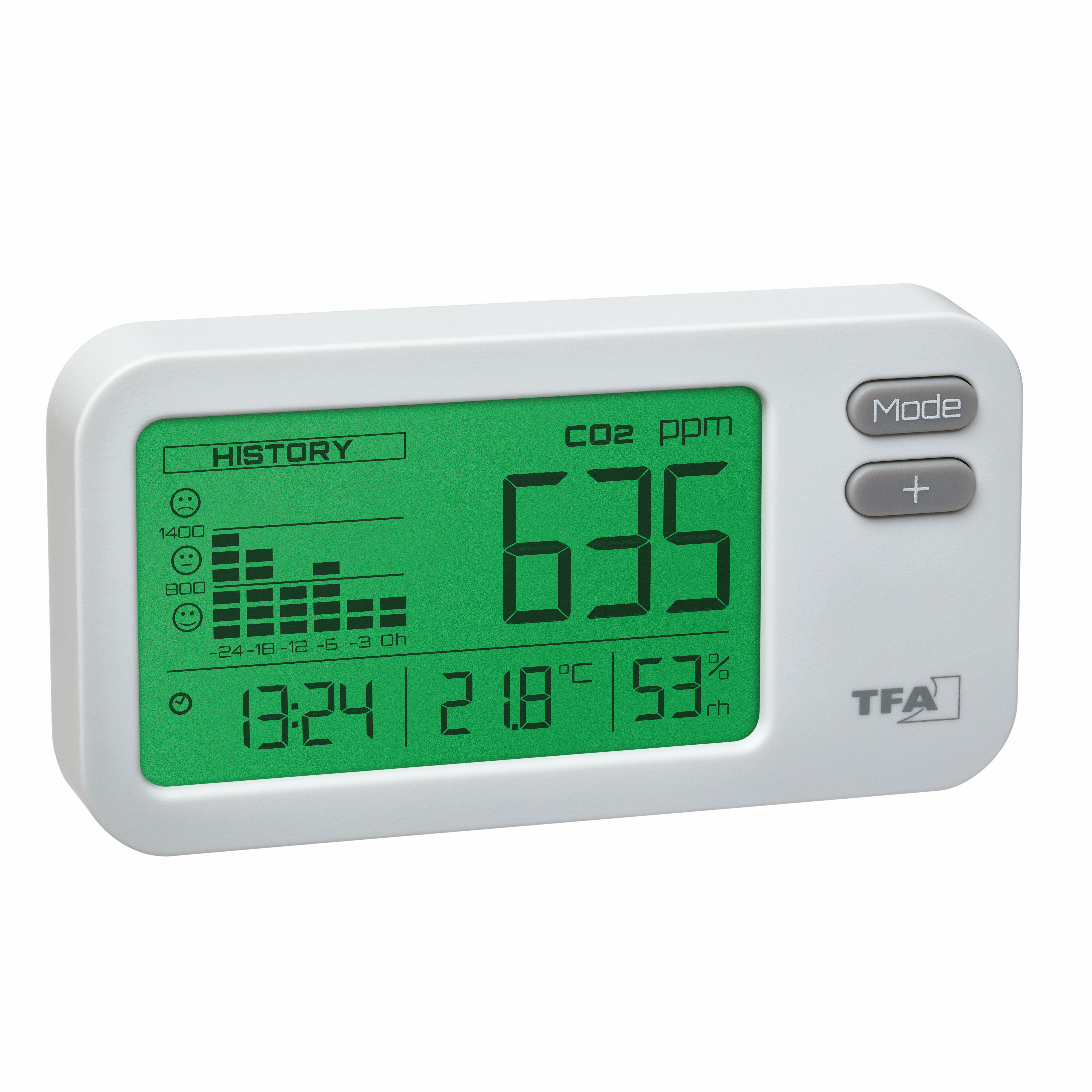 CO2-Monitor TFA COACH 31.5009.02 AIRCO2NTROL