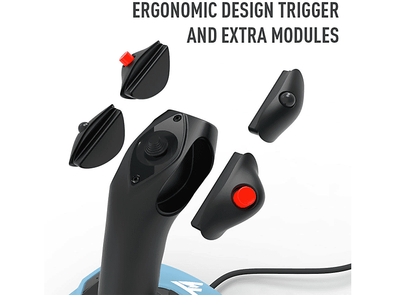 Thumbnail - THRUSTMASTER TCA Sidestick Airbus Edition Flightstick/Joystick