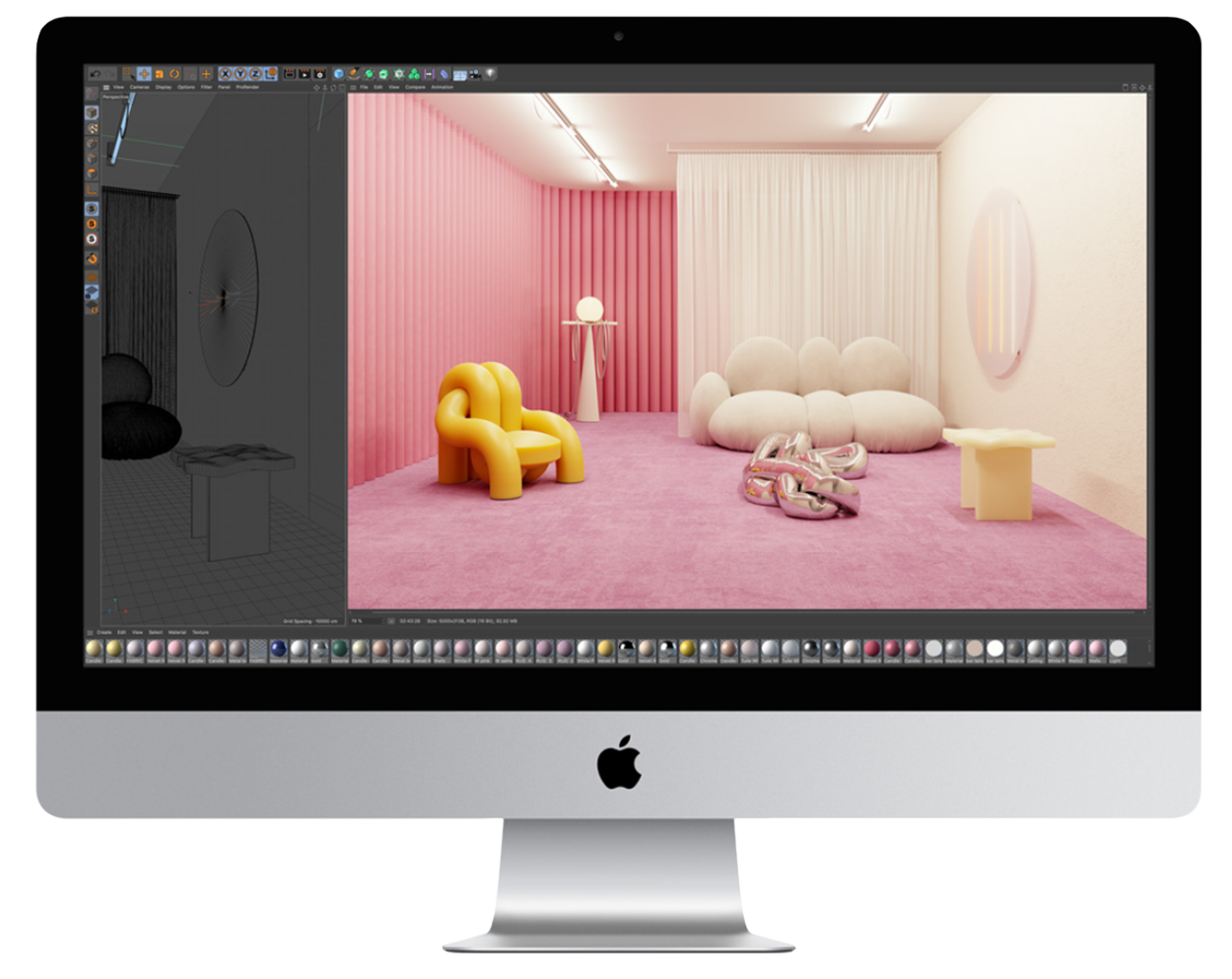 APPLE iMac 21.5" - i5/8GB/256GB/FHD