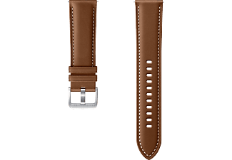 SAMSUNG Galaxy Watch3 Band Leer 20mm Bruin