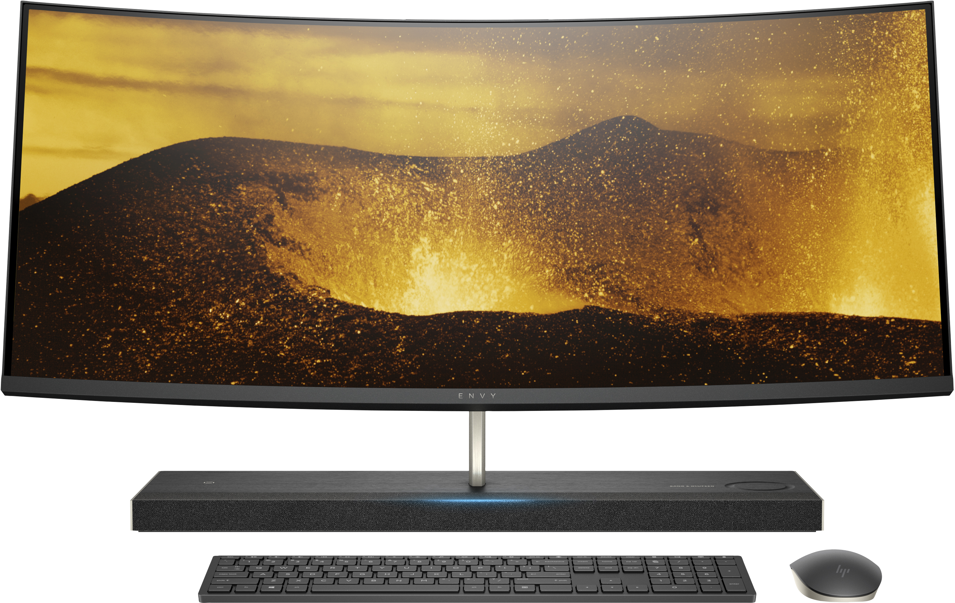 HP All in One PC Envy Curved 34-b130ng, dunkelgrau (5CQ61EA#ABD) All-in-One PC 34 Zoll, Intel® Core™ i7-8700T Prozessor
(12M Cache, bis zu 4.00 GHz), 16 GB RAM, 2000 GB HDD + 256 GB SSD, Grau