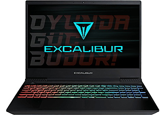 CASPER Excalibur G770.1030-8EH0F 15.6''/i5-10300H/8GB RAM/480GB SSD/4GB-NVIDIA GTX1650/FHD/Win10 Laptop Siyah Metal