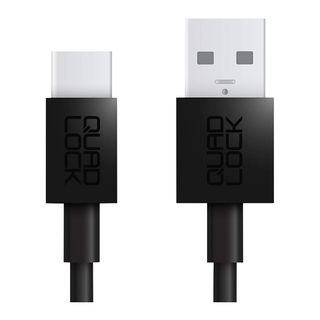 QUAD LOCK QLA-USB-20C - Kabel USB-A zu USB-C (Schwarz)