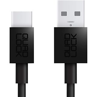 QUAD LOCK QLA-USB-20C - Câble USB-A vers USB-C (Noir)