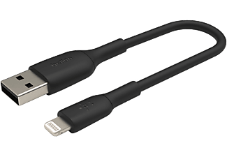 BELKIN PVC USB-A-naar-Ligthning 0.15 Meter Zwart