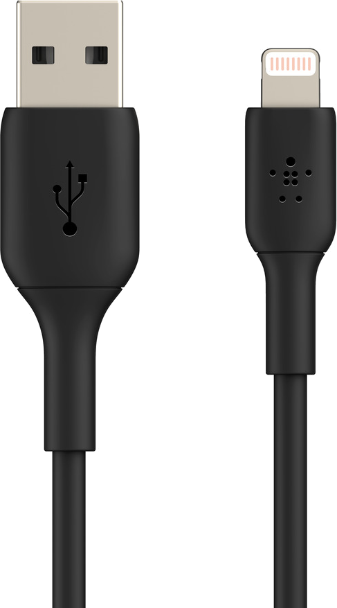 Belkin Pvc Usb-a-naar-lightning 1 Meter Zwart afbeelding
