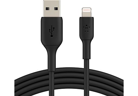 BELKIN PVC USB-A-naar-Lightning 3 Meter Zwart