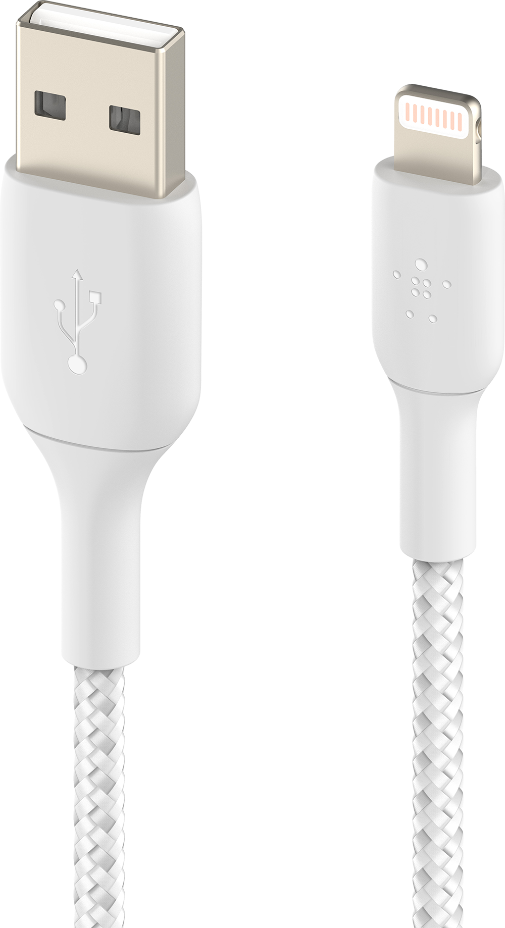 Belkin Braided Usb-a-naar-lightning 3 Meter Wit afbeelding