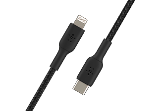 BELKIN Braided USB-C-naar-Lightning 1 Meter Zwart