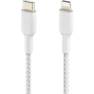 BELKIN Braided USB-C-naar-Lightning 2 Meter Wit