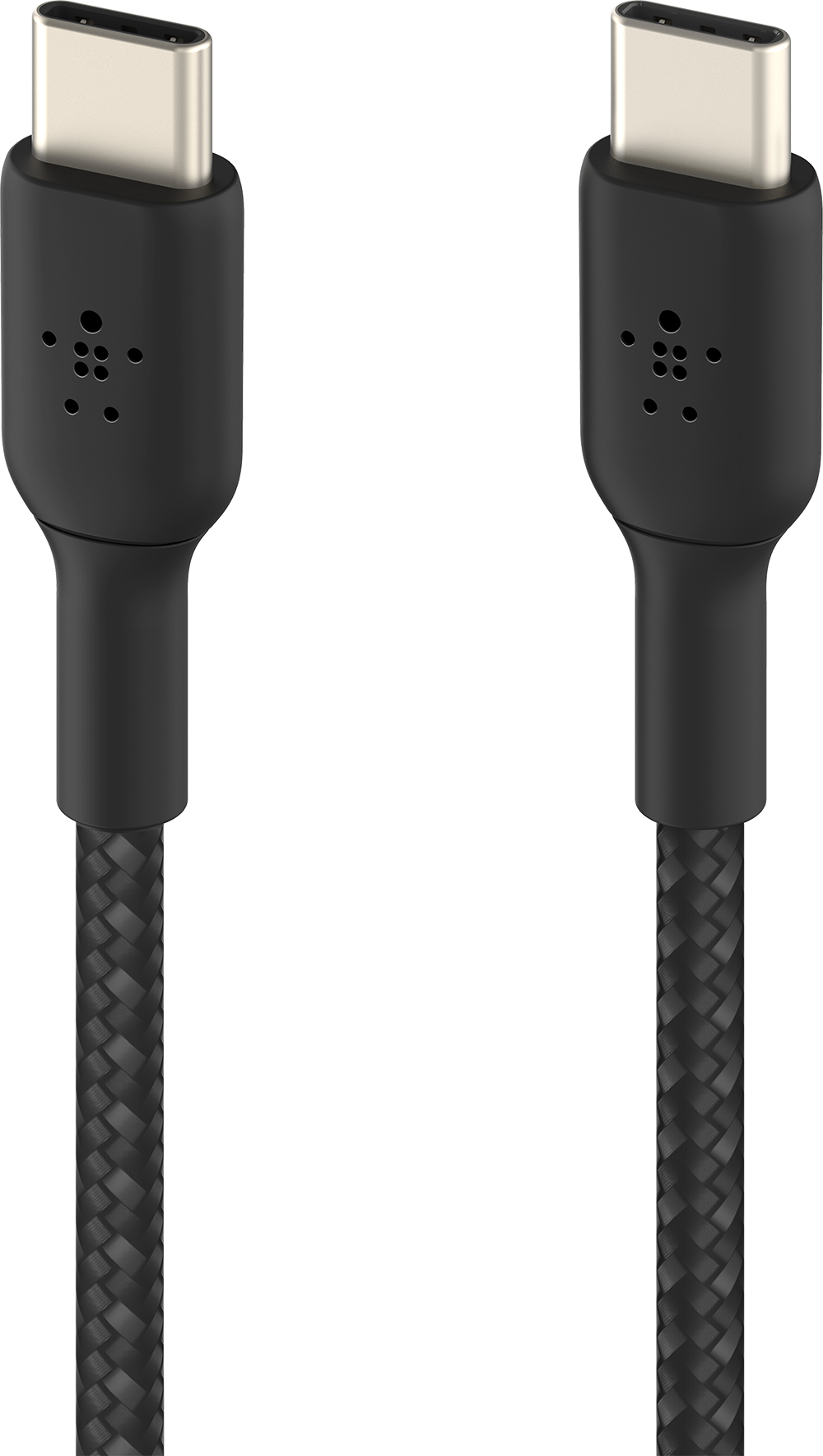 BELKIN Braided USB-C-naar-USB-C 1 Meter Zwart afbeelding