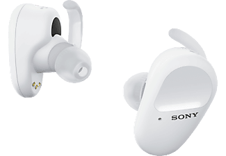 SONY WF-SP800N Spor için Tamamen Kablosuz Gürültü Engelleme Özellikli Kulak İçi Kulaklık Beyaz