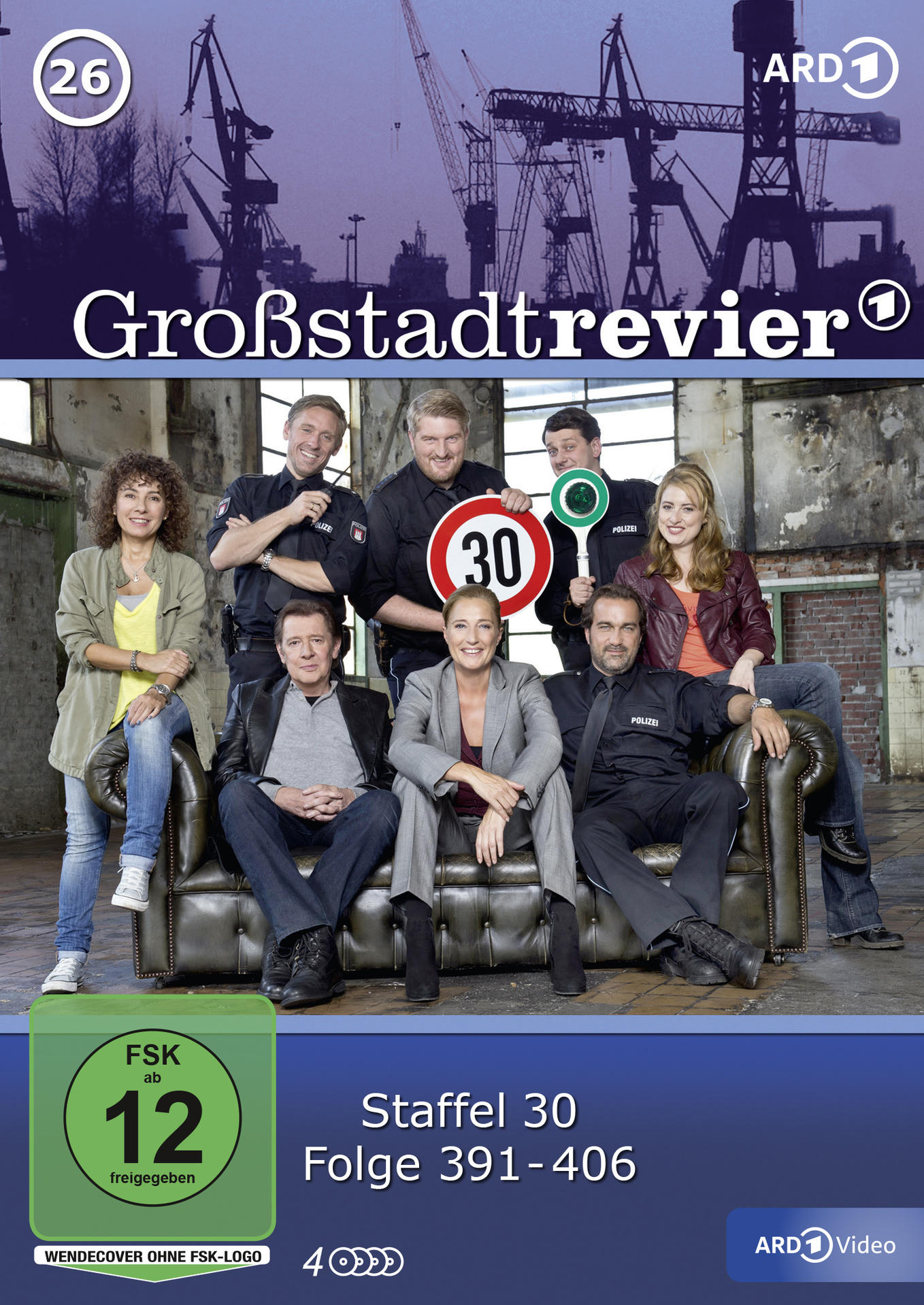 Großstadtrevier 26 – Folge 391 bis 406 (30. Staffel) DVD