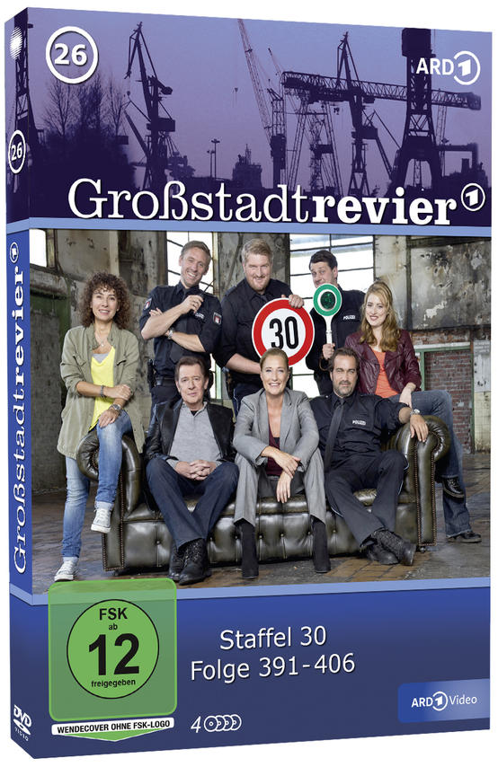 Großstadtrevier 26 – Folge 391 bis 406 (30. Staffel) DVD
