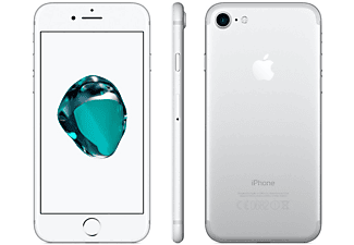 Apple Iphone 7 Plata 32 Gb 2 Gb Ram 4 7 Retina Hd Chip A10 Fusion Ios Mediamarkt