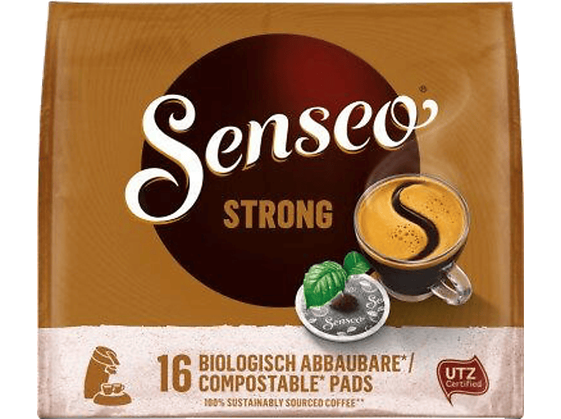 4051954 UTZ SENSEO Kaffeepads STRONG
