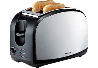 TRISA Crispy Toast - Tostapane (Nero/Argento)