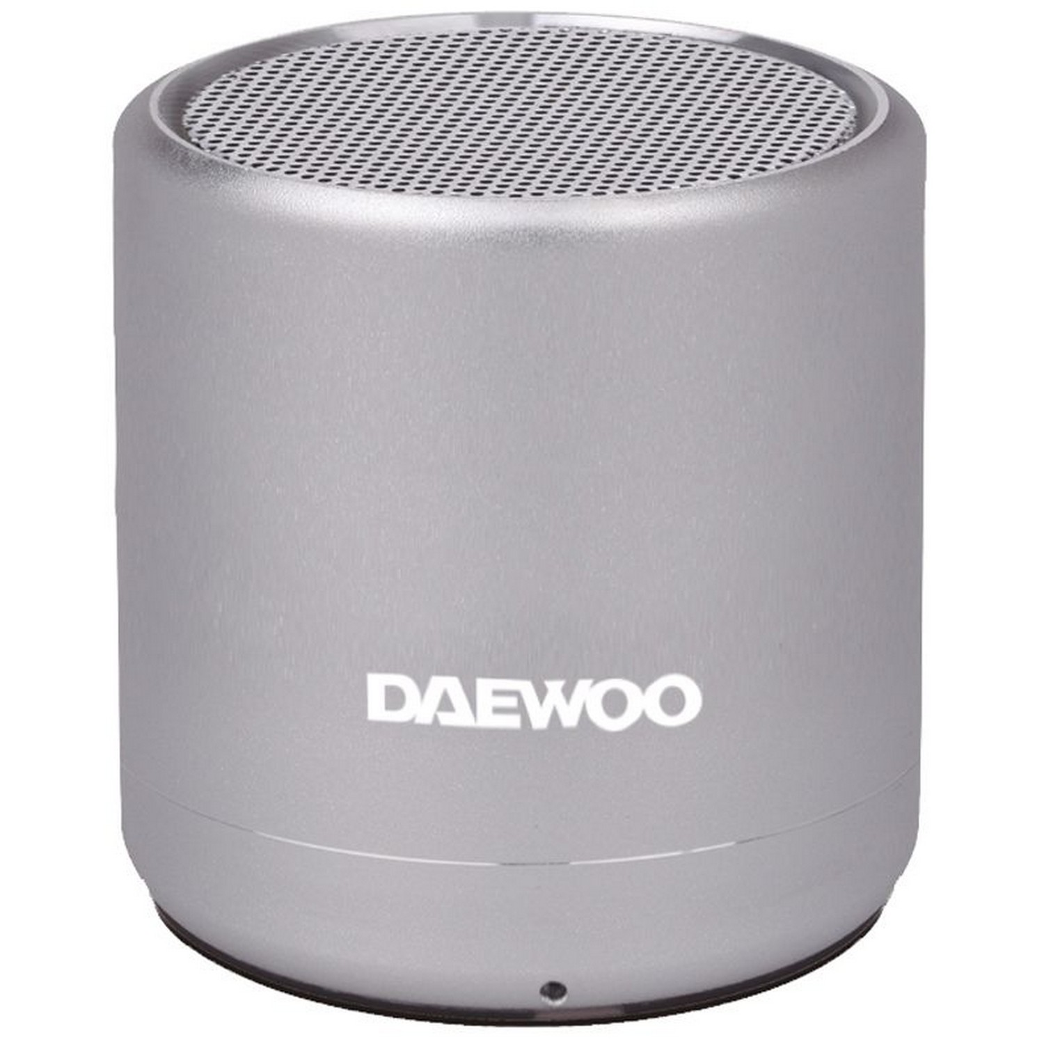 Altavoz inalámbrico - Daewoo DBT-212-S, Bluetooth, 5W, Manos libres, Radio FM, Plata