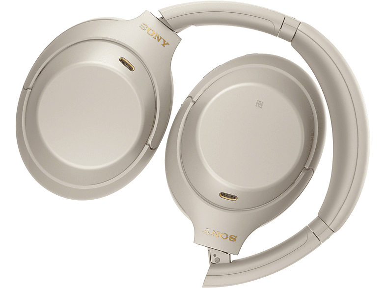 SONY WH-1000XM4 Noise Cancelling, Over-ear Kopfhörer Bluetooth Silber