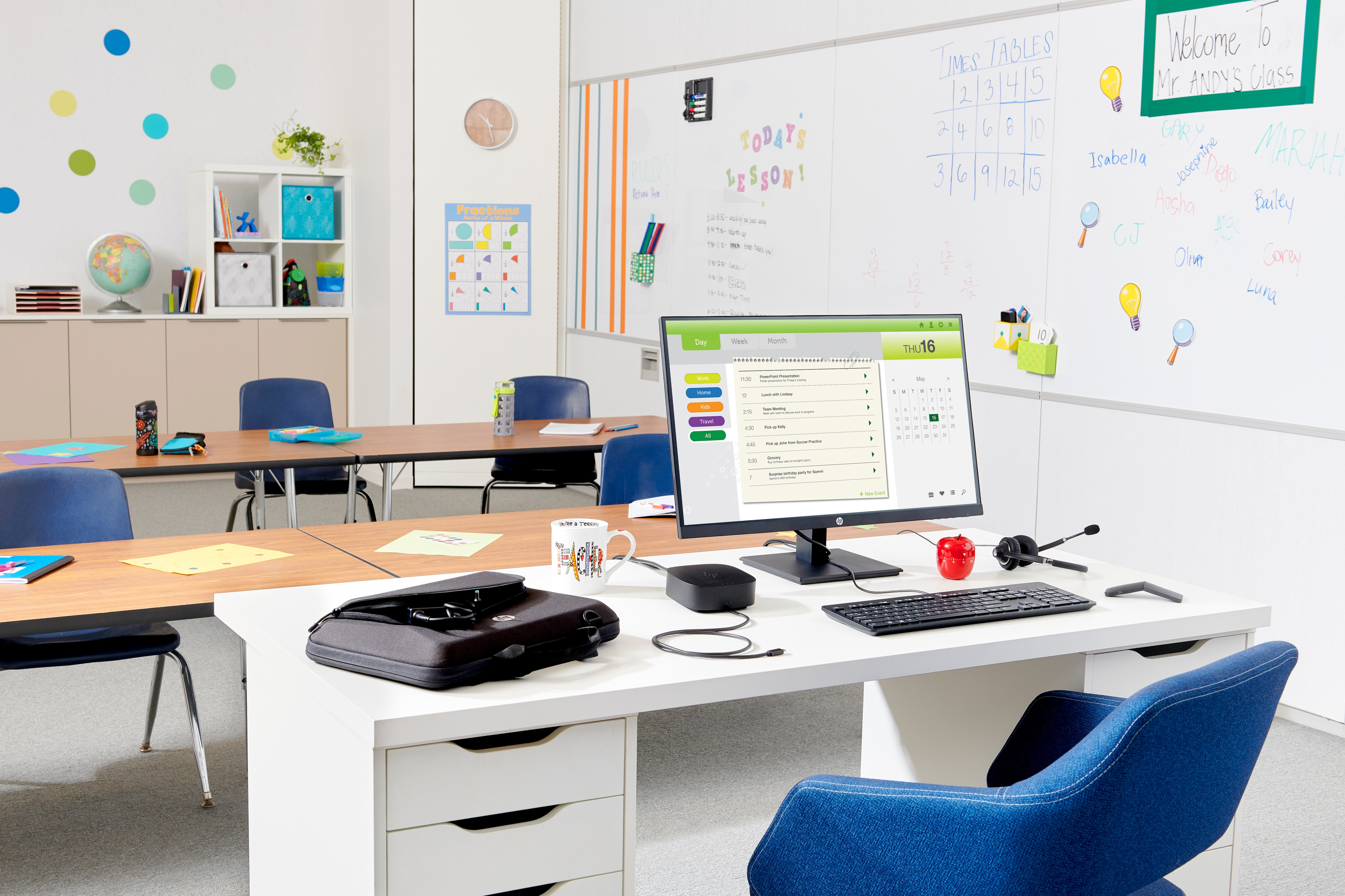 HP - B2B Stereo-USB, Schwarz