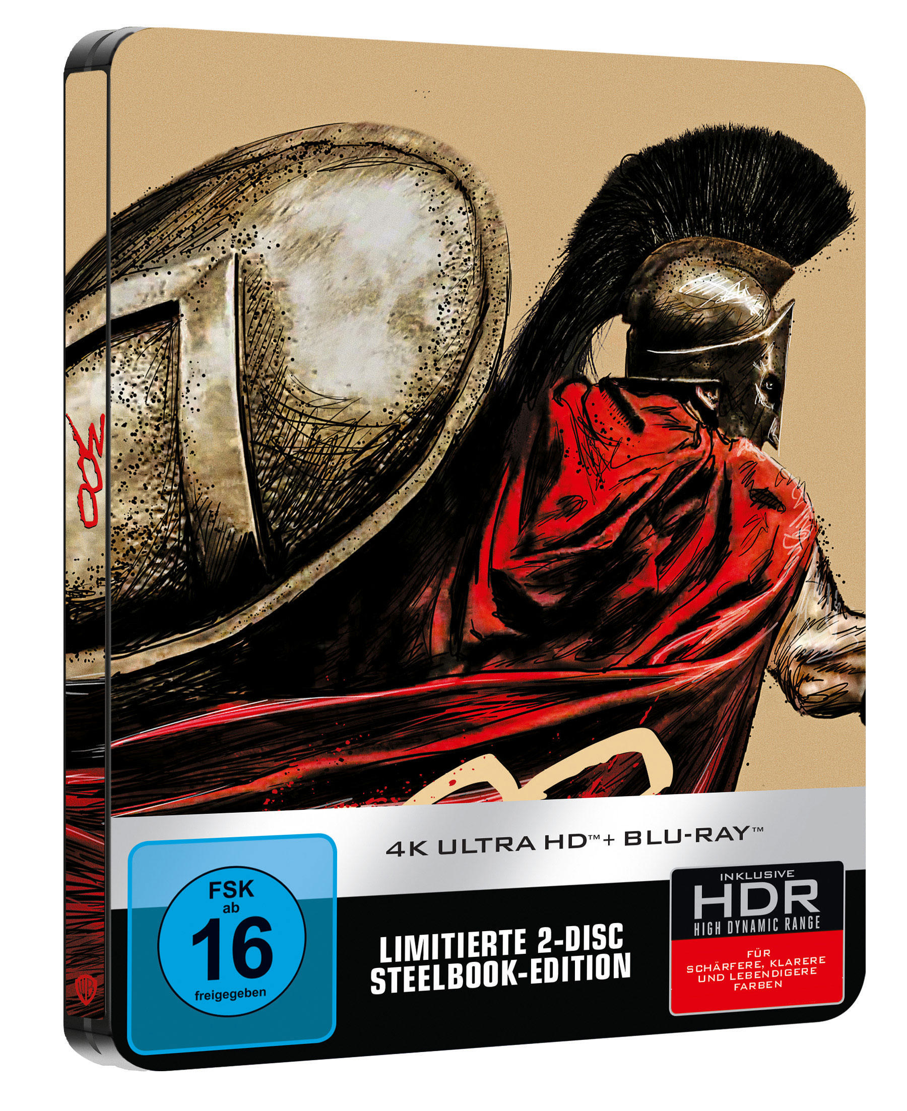 300 Exklusive Steelbookedition 4K Ultra HD Blu-ray