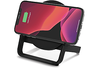 bed Uitscheiden Mechanisch BELKIN Wireless Charging Stand 10 Watt met Quick Charge 3.0-wandlader Zwart  kopen? | MediaMarkt