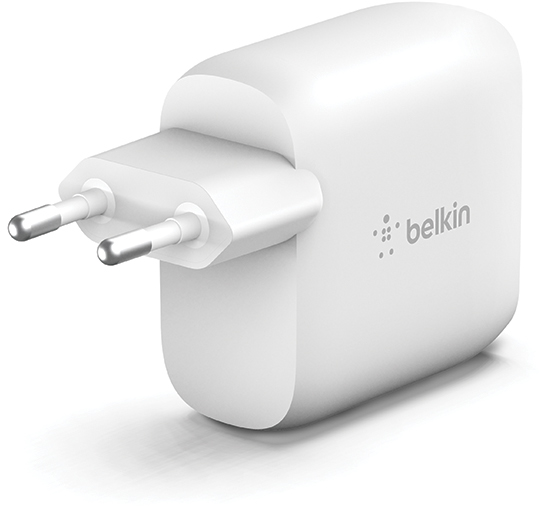 Belkin Boost Charge 24w 12w X2 Usb-a Dual Wandlader Wit
