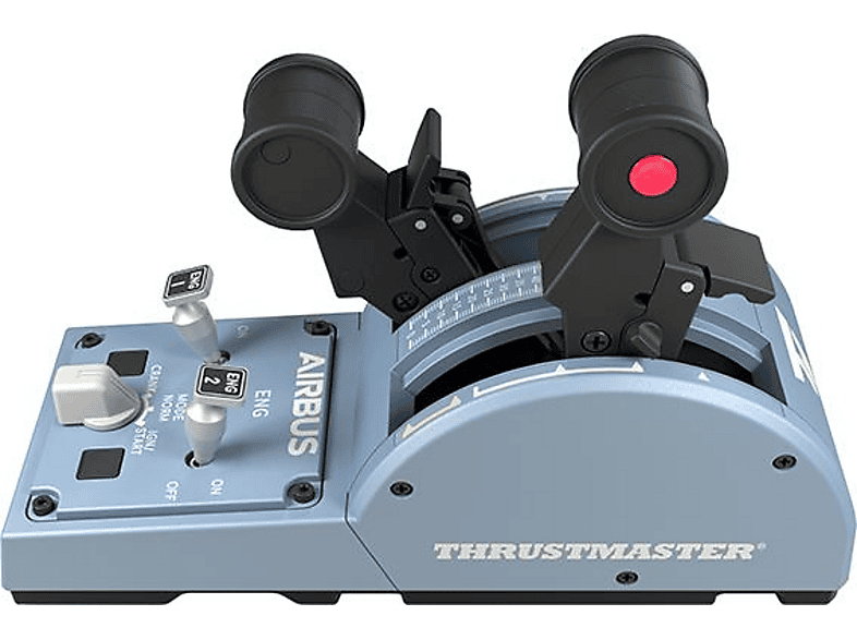 THRUSTMASTER Joystick TCA Officer Pack Airbus Edition, USB, Schwarz/Blau, PC (2960842) — Foto 3 von 3