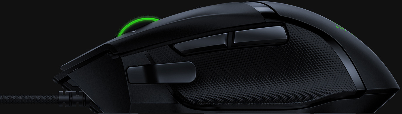 RAZER Basilisk V2 - Gaming Maus, Kabelgebunden, 20000 dpi, Schwarz