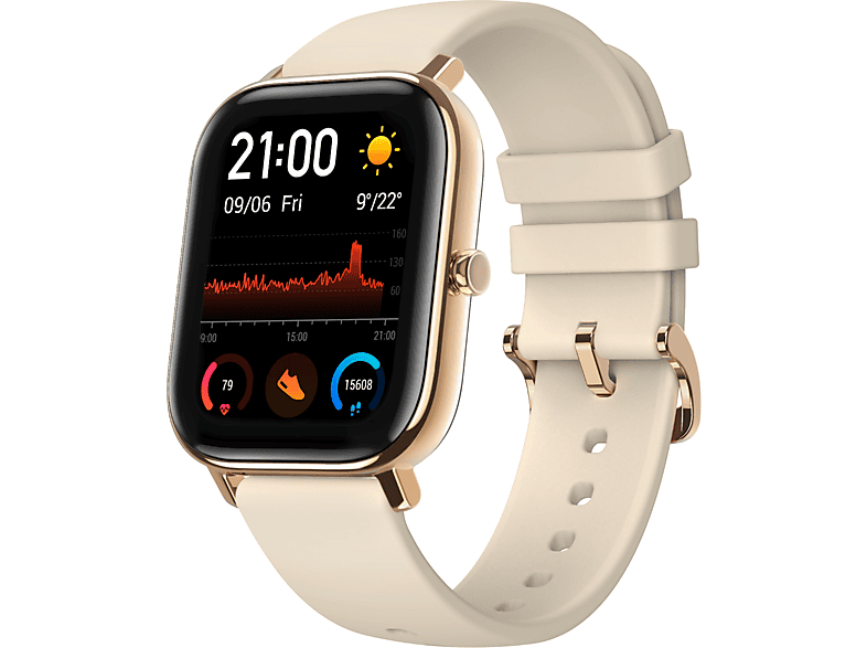 Smartwatch  Amazfit GTS 4 Mini, 1.65 FHD AMOLED, 135 - 190 mm, 5 ATM,  Bluetooth 5.2, 15 días, Flamingo Pink
