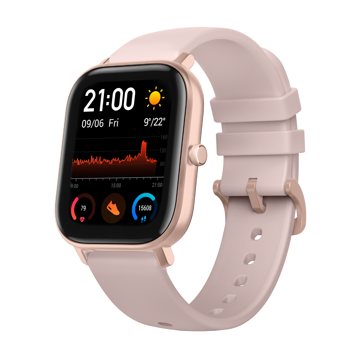 REACONDICIONADO Seminuevo(*) Smartwatch Amazfit GTS Rose, 20mm