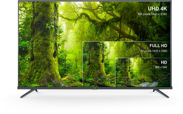 TV LED 65" - TCL 65EP660, 4K Ultra HD, HDR, Quad Core, 20 W, Dolby Audio, Android TV