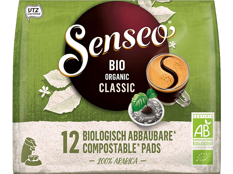 SENSEO 4070015 BIO CLASSIC UTZ Kaffeepads 