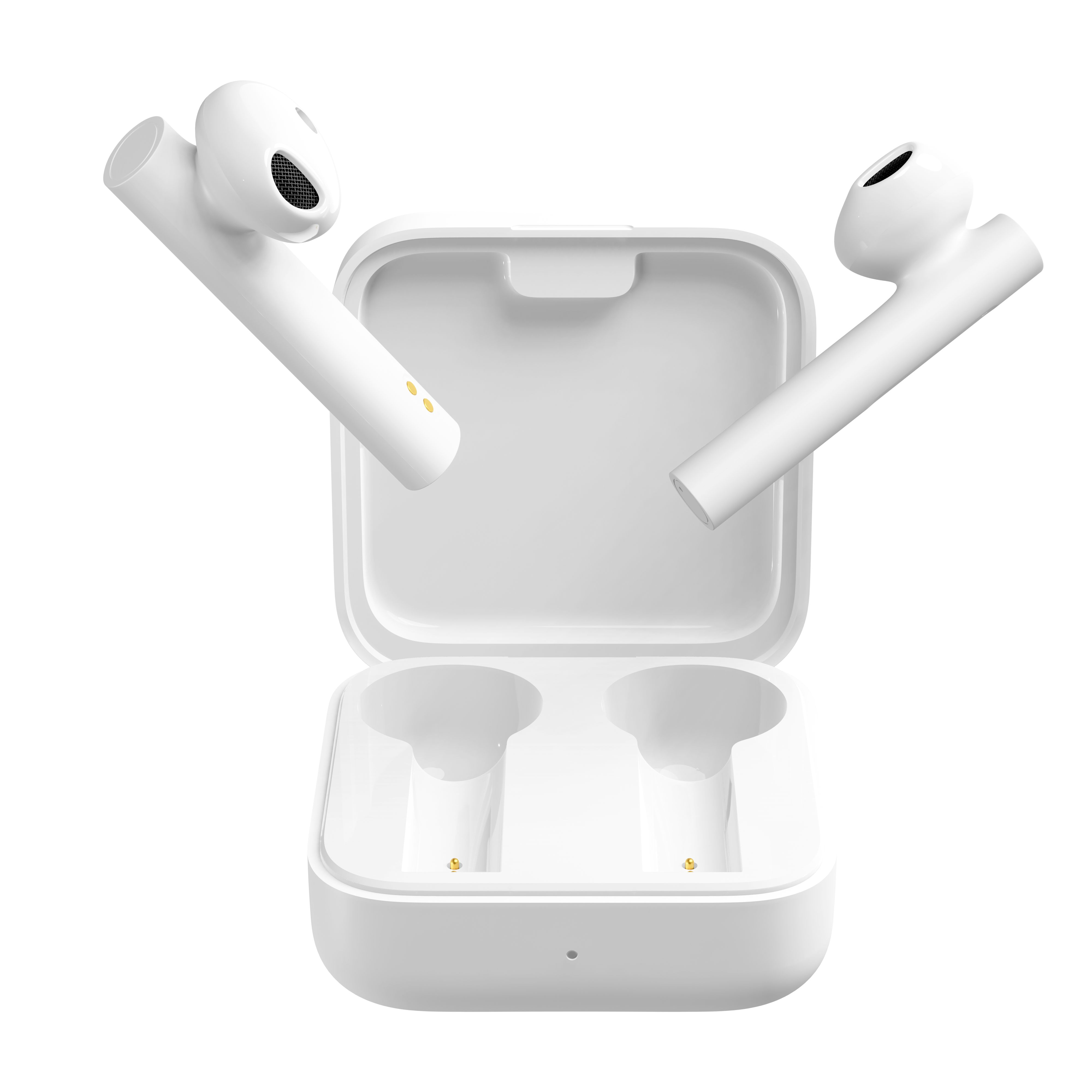 Auriculares inalámbricos - Xiaomi Mi True Wireless 2 Basic, Bluetooth True Wireless, 5 horas, Blanco