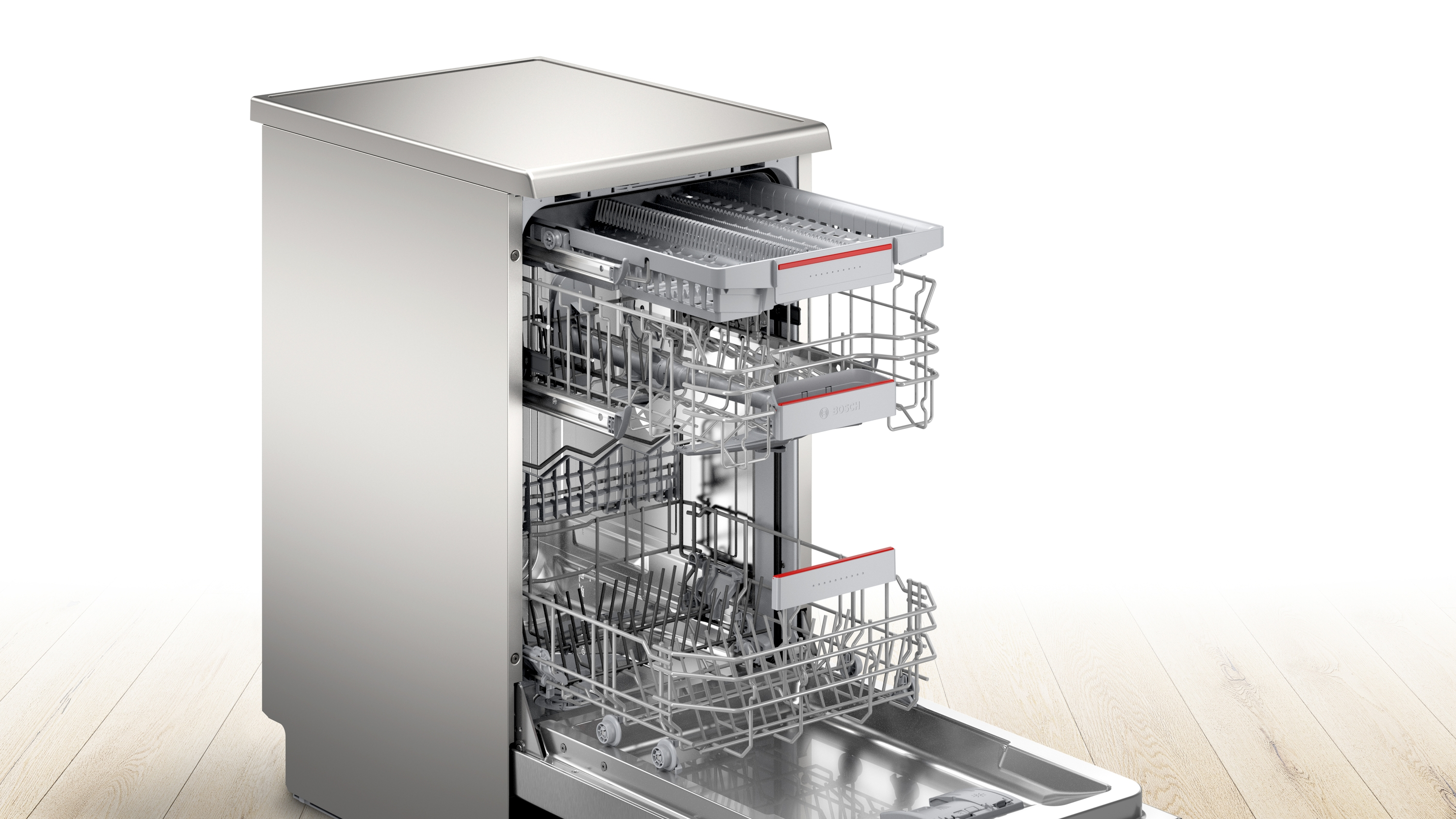 BOSCH SPS4HMI61E Serie 4 Geschirrspüler (unterbaufähig, 450 mm breit, 44 dB (A), E)