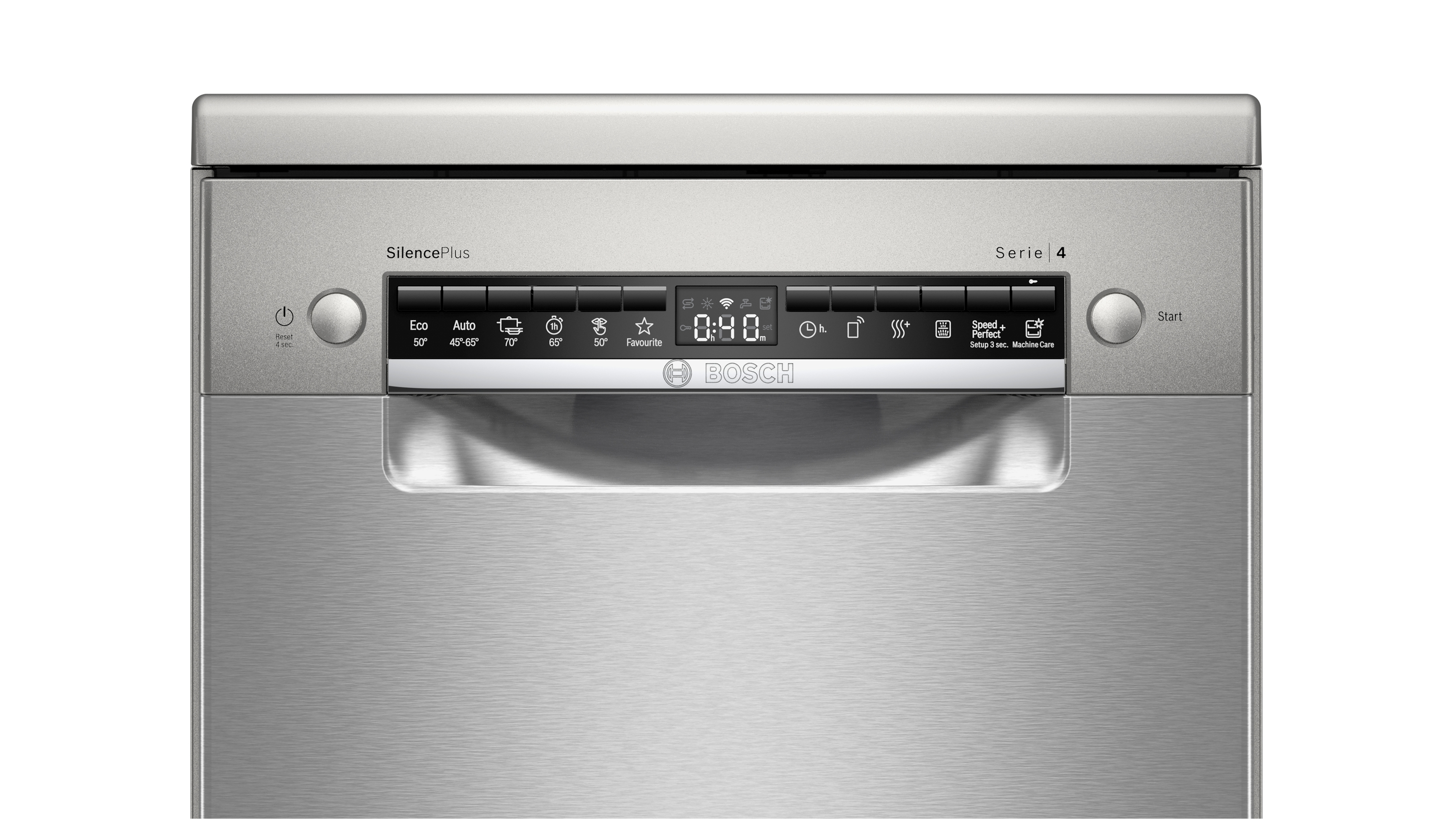 BOSCH SPS4HMI61E Serie 4 Geschirrspüler (unterbaufähig, 450 mm breit, 44 dB (A), E)