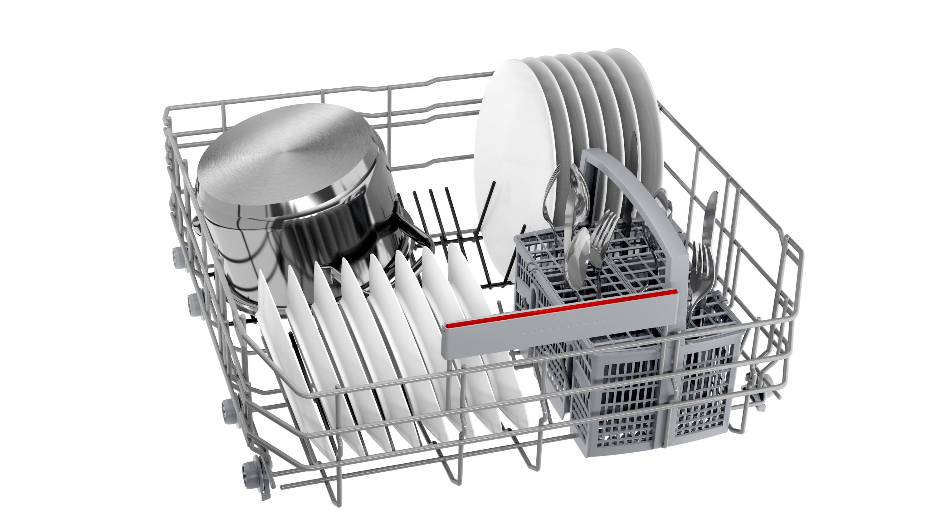 BOSCH SBV4HAX48E Serie 4 Geschirrspüler dB mm breit, (A), D) 598 (vollintegrierbar, 44