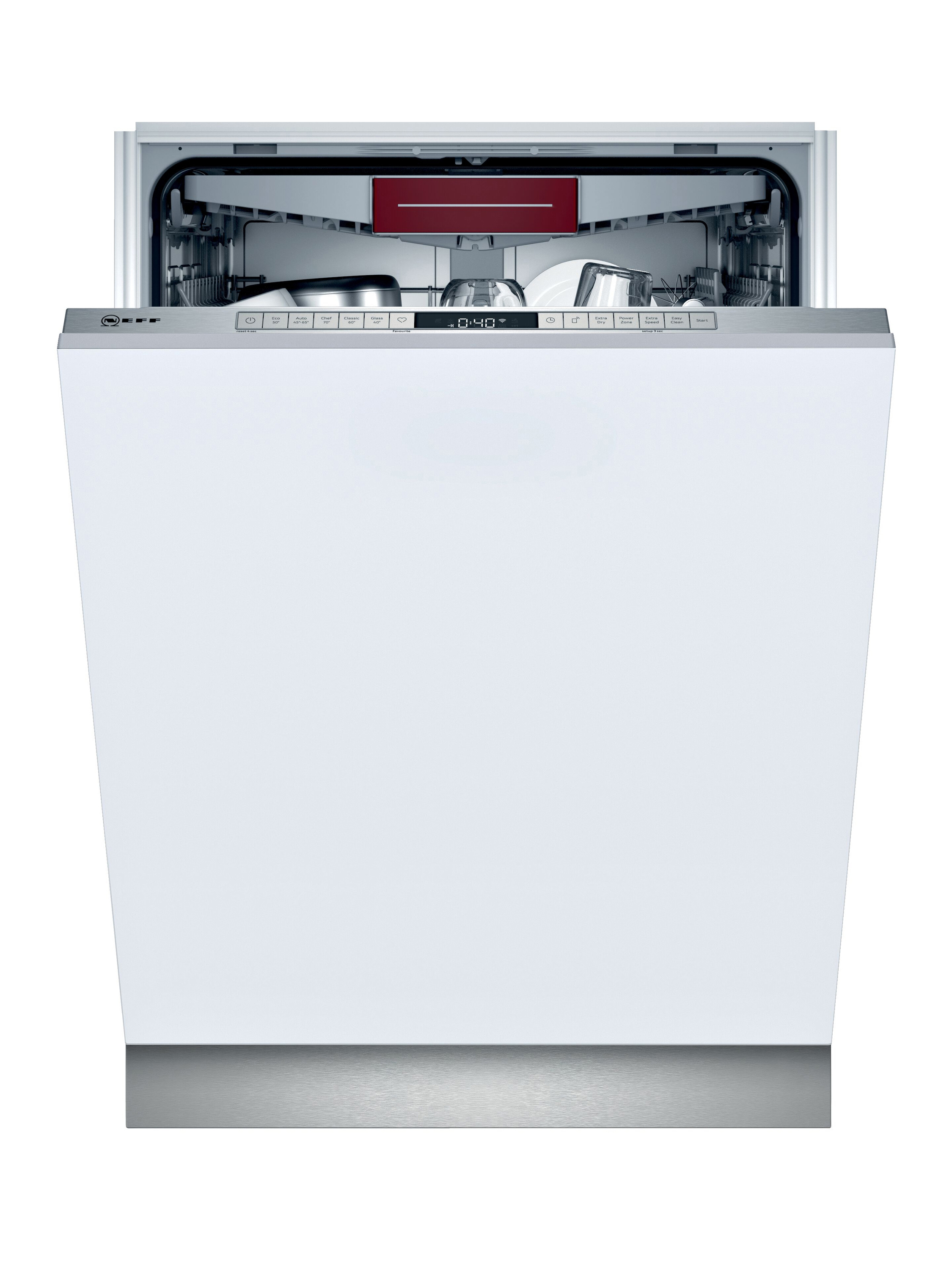 NEFF S255HVX15E N50 Geschirrspüler (vollintegrierbar, 598 mm breit, 46 dB (A), E)