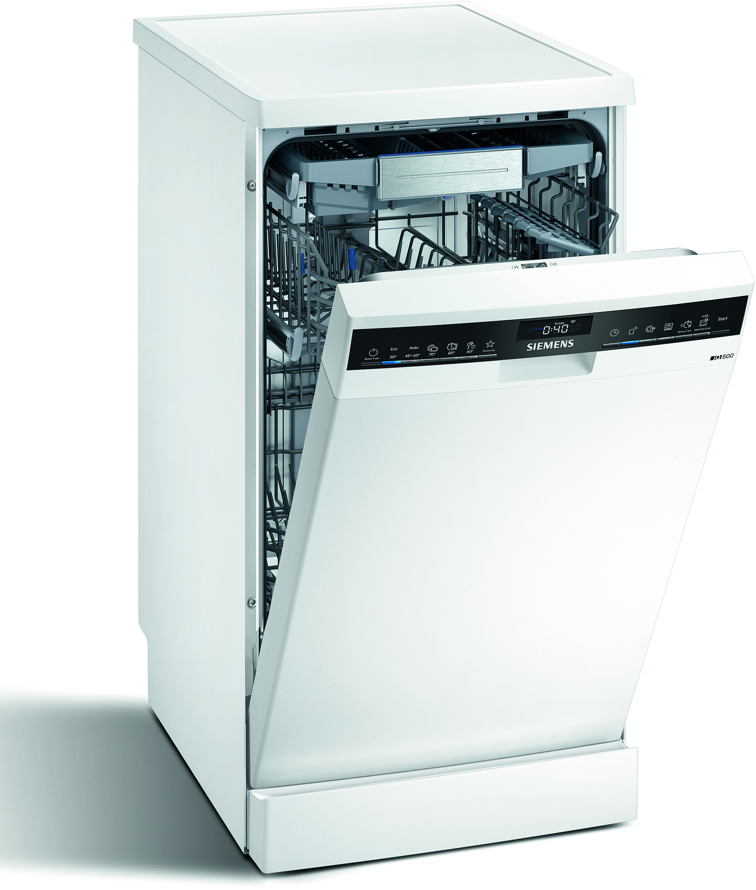 SIEMENS SR25ZW11ME iQ500 Geschirrspüler (unterbaufähig, 450 mm breit, 43 dB (A), C)