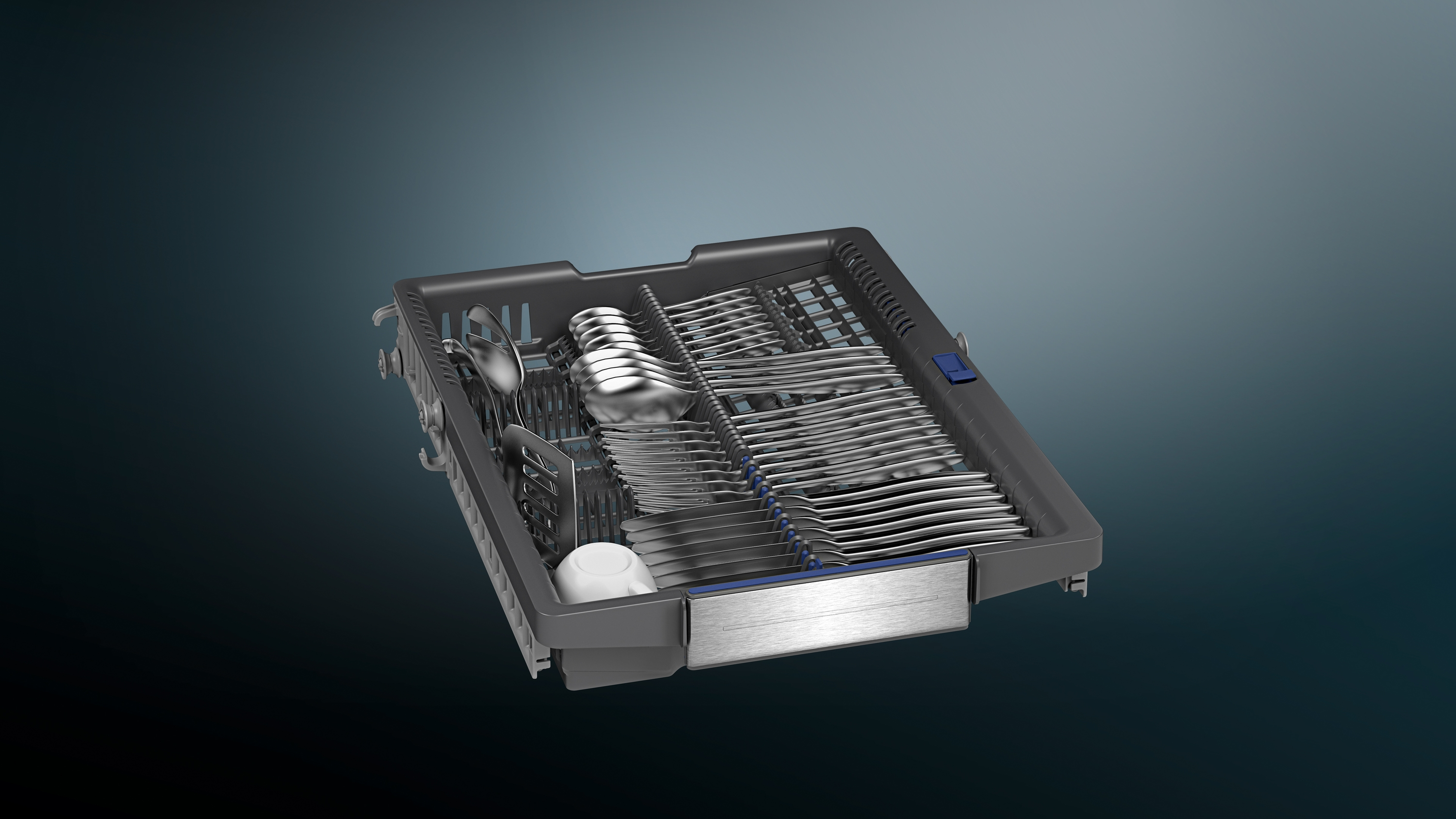 SIEMENS SR25ZW11ME iQ500 Geschirrspüler (unterbaufähig, 450 mm breit, 43 dB (A), C)