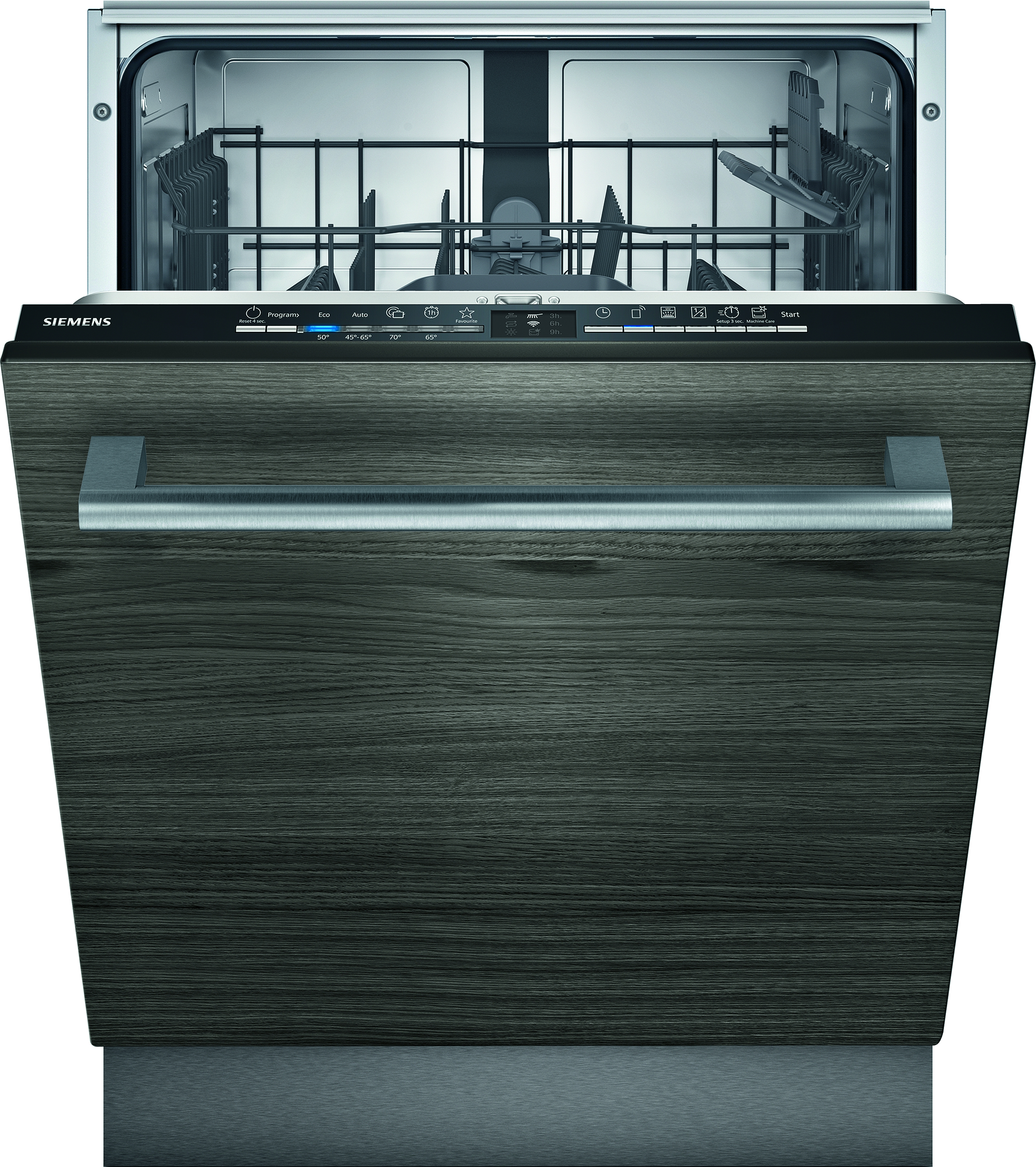 SIEMENS SN61IX12TE iQ100 Geschirrspüler (vollintegrierbar, 598 mm breit, 48 dB (A), E)